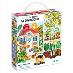 Puzzle 40 elementów CzuCzu Co rośnie W ogródku +3-4lata