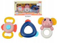 Grzechotki 3szt w pudełku +0m Baby Rattles