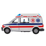 Karetka Auto Pogotowie metalowe z dźwiękiem 13cm HKG075
