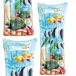 INTEX DMUCHANY MATERAC DO PŁYWANIA WZORY PLAŻOWY 183x69cm