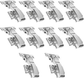 Zawias meblowy nakładany do szafek, samozamykający