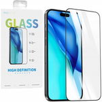SZKŁO HARTOWANE 9H DO iphone 16 PRO MAX NA CAŁY EKRAN SZYBKA PEŁNE RECCI