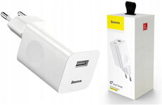 BASEUS Szybka Mocna Ładowarka Sieciowa USB QC 24W