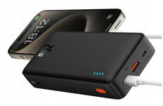 BASEUS POWER BANK Z SZYBKIM ŁADOWANIEM 20000MAH 20W USB-C USB-A Z KABLEM