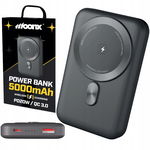 MOONX POWER BANK MAGNETYCZNY 10000 MAH 22,5W USB-C USB QC 3.0 SZYBKI MOCNY