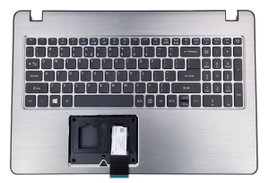 NOWA OBUDOWA KLAWIATURA ACER ASPIRE F5-573 F5-573G F5-522 F5-522G US SREBRNA
