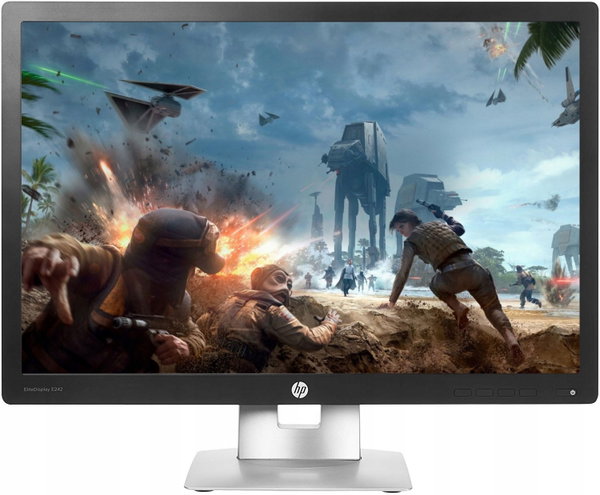 MONITOR LED HP E242 24" FullHD 1920x1200 IPS HDMI VGA DP klasa B