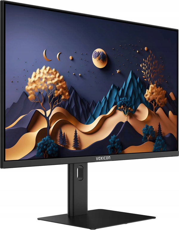 BEZRAMKOWY MONITOR 2K VOXICON D32QO2F 32" 2560x1440 USB-C HDMI DP klasa A