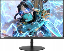 BEZRAMKOWY MONITOR LENOVO P27q-10 27" 2560 x 1440 px IPS 2K HDMI klasa A-