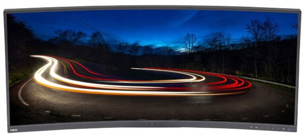 BEZ STOPY CURVED MONITOR NEC EX341R 34" 3440x1440 IPS HDMI DP DPout klasa B