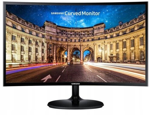 CURVED MONITOR LED SAMSUNG C27F390FHU 27" 1920x1080 VA HDMI klasa C PASEK