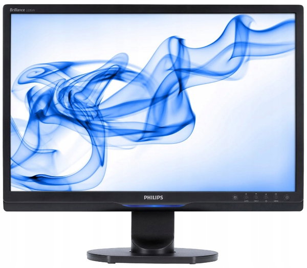 MONITOR PHILIPS 220SW9FB 22" LCD 1680×1050 TFT DVI-D VGA klasa B