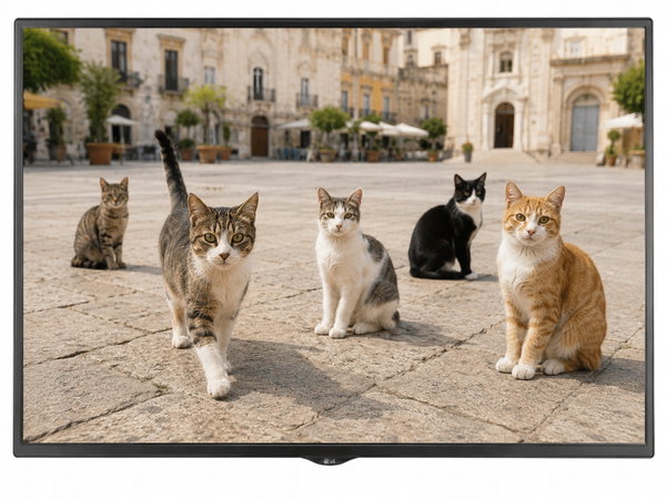 MONITOR WIELKOFORMATOWY LG 65SE3D-B 65" 1920x1080 VA DVI VGA USB klasa A-