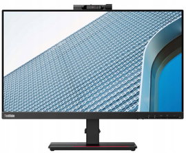 BEZRAMKOWY MONITOR KAMERKA LENOVO T24v-20 HDMI DP VGA USB AUDIO 24" klasa A