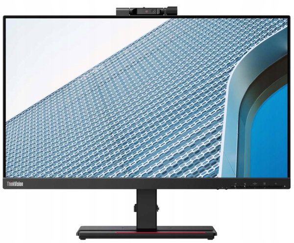 BEZRAMKOWY MONITOR KAMERKA LENOVO T24v-20 HDMI DP VGA USB AUDIO 24" klasa A