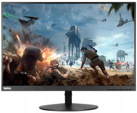 BEZRAMKOWY MONITOR LED LENOVO T24d-10 24" 1920x1200 MRUGA MATRYCA KLASA A
