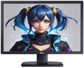 MONITOR LED Dell U2412M 24" 1920 x 1200 px IPS DP / VGA / DVI klasa A