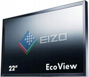BEZ STOPY MONITOR GŁOŚNIKI EIZO EV2216W 22" 1680x1050 TN DP/DVI/VGA klasa B