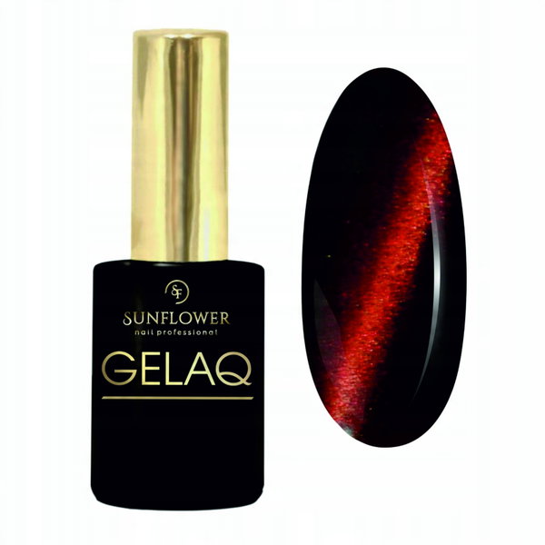 Gelaq  - lakier hybrydowy uv / led m08 efekt perły