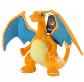 Maskotka pluszak charizard smok 28 cm pomarańczowy duże skrzydła/ pokemon /