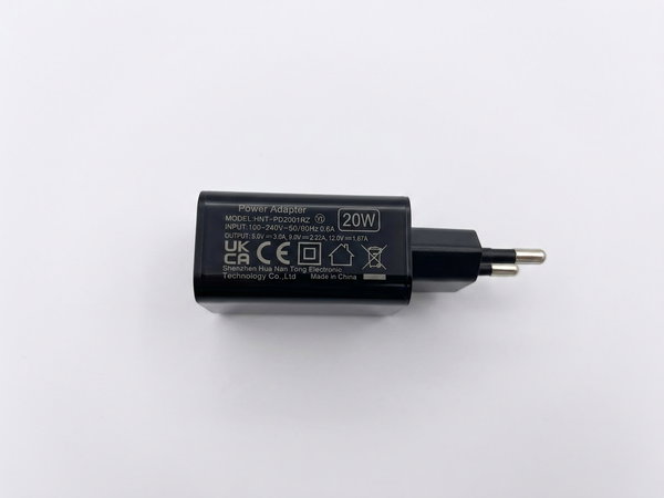 Ładowarka sieciowa usb-c 20w pd szybkie ładowanie zasilacz 5v 9v 12v