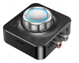 Odbiornik bluetooth 5.0 audio aux rca jack 3,5 mm microsd tf 3d hifi