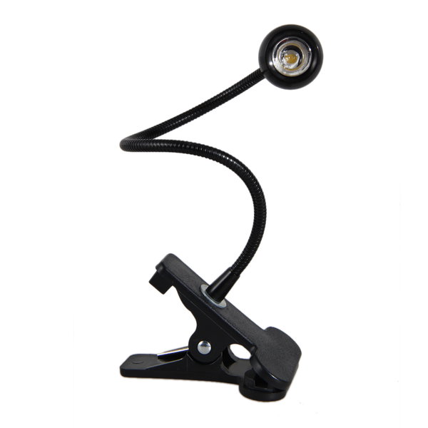 Lampka uv led usb z klipsem - elastyczna lampa na giętkim ramieniu