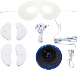 Masażer ems do twarzy mikroprądy lifting 8 trybów 19 poziomów usb