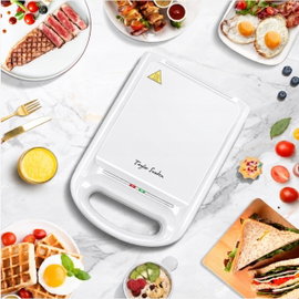 Taylor swoden opiekacz do kanapek tostów sandwich maker biały