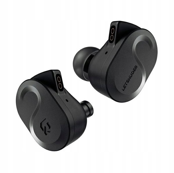 Letshuoer s08 słuchawki dokanałowe planarne hifi 13mm iem 3,5 4,4mm