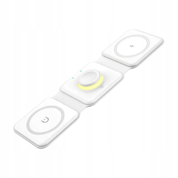 Essager magnetyczna ładowarka indukcyjna bezprzewodowa 3w1 15w +kabel usb-c