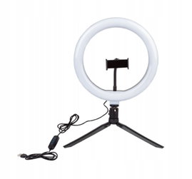 Lampa pierścieniowa led do selfie livarno home