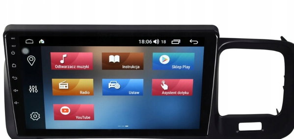 Radionawigacja android 14 64 gb volvo xc60 s60 v60 08-13 + can bus decoder