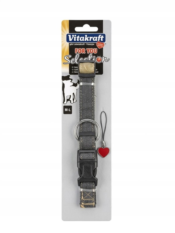Obroża dla psa vitakraft for you selection m-l 20mm 35-53cm nylon