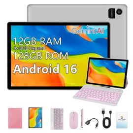 Tablet crelander w30 10,1” android 16 12gb ram 128gb klawiatura mysz etui