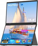 HONGO 15,6" przenośny podwójny monitor, FHD 1080P
