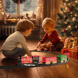 Elektryczny pociąg bożonarodzeniowy DAIITY