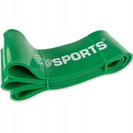 ZIELONA GUMA TRENINGOWA OPOROWA TAŚMA FITNESS opór 36 kg - 103,5 kg