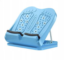 DESKA DO ROZCIĄGANIA CIAŁA JOGA NIEBIESKA, Rozciąganie łydek, 9 poziomów