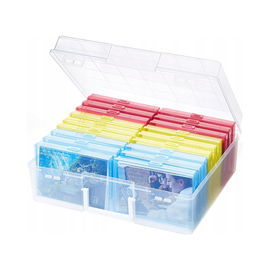 Lifewit Organizer/pojemnik na 1800 zdjęc 10x15 cm z klamrami i uchwytem