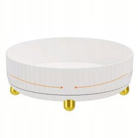 Lekka, luksusowa taca na kosmetyki Obrotowa o 360°
