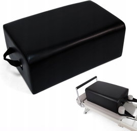 Skrzynia, Siedzisko Pilates Box z uchwytem Reformer Drewniane 60x40x23,5 cm
