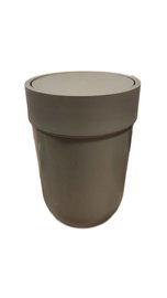 Umbra Touch Bath Collection Łazienkowy Kosz na Śmieci, szarobrązowy, 6 l