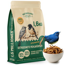 SUSZONE LARWY MĄCZNIKA karma dla koi gryzoni jeży ptaków chomików ryb