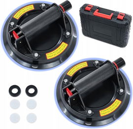 Zestaw 2 przyssawek do przenoszenia płytek szyb podnośnik próżniowy 2 SZT