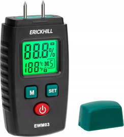 Erickhill EWM03 miernik wilgotności drewna