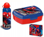 bidon + śniadaniówka lunch box spider-man spiderman spider man zestaw