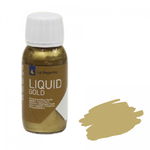 ciekły metal płynny farba liquid gold 50ml bogate złoto złota o-1 lapaja