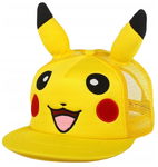 czapka z daszkiem bejsbolówka pikachu pokemon z uszami uszy regulowana