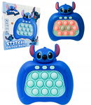 gra pop it popit zręcznościowa antystresowa elektroniczna lilo stich stitch